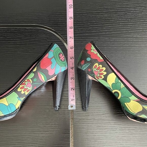 Poetic Licence Doll Face Colorful Fabric Upper With Leather Heel, 10 - Picture 5 of 16